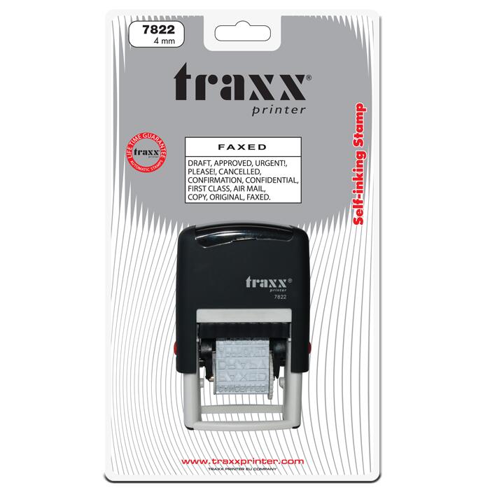 Штамп с бухгалтерскими терминами Traxx Printer 7822